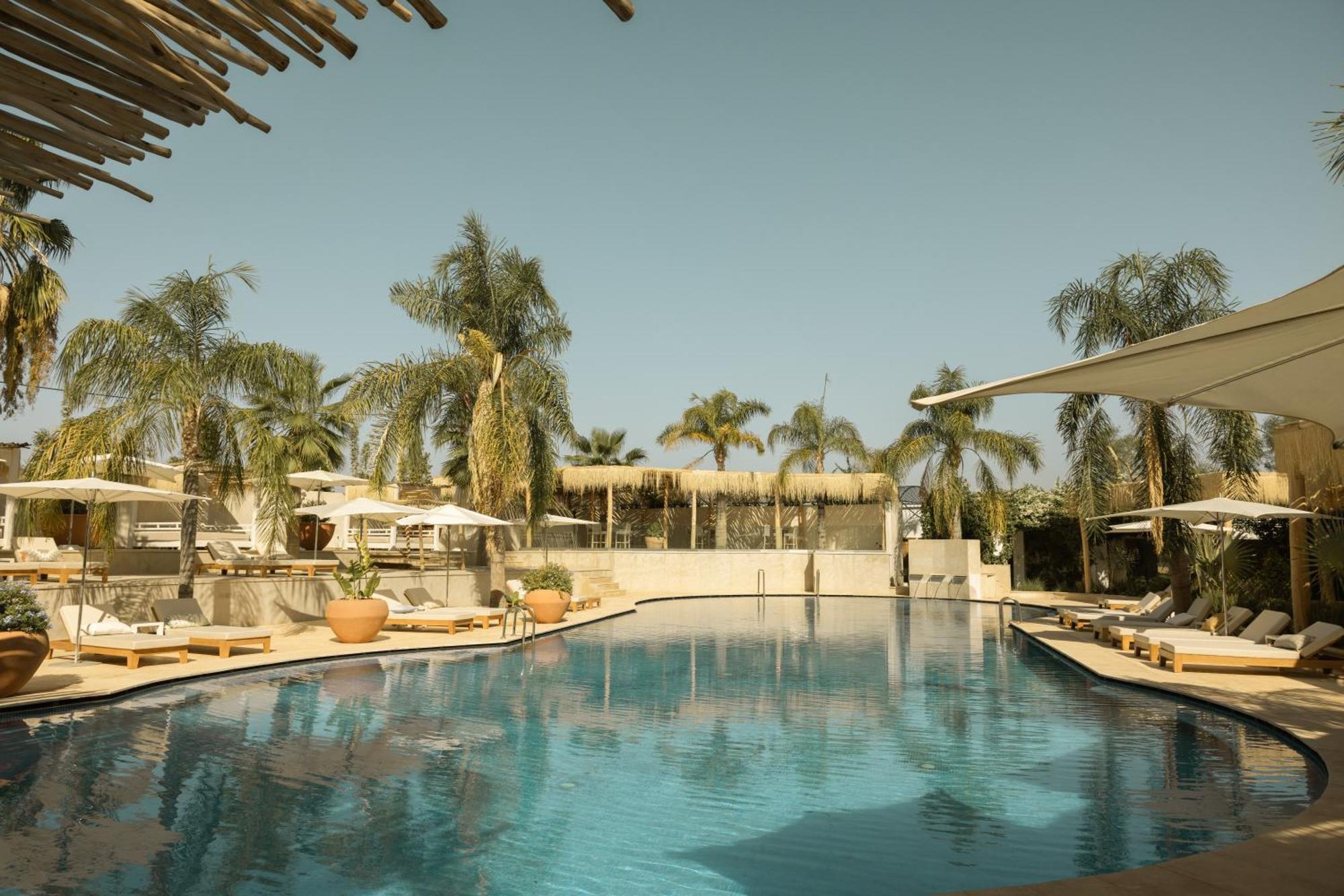 Les Palmiers Boutique Hotel & Spa マラケシュ エクステリア 写真