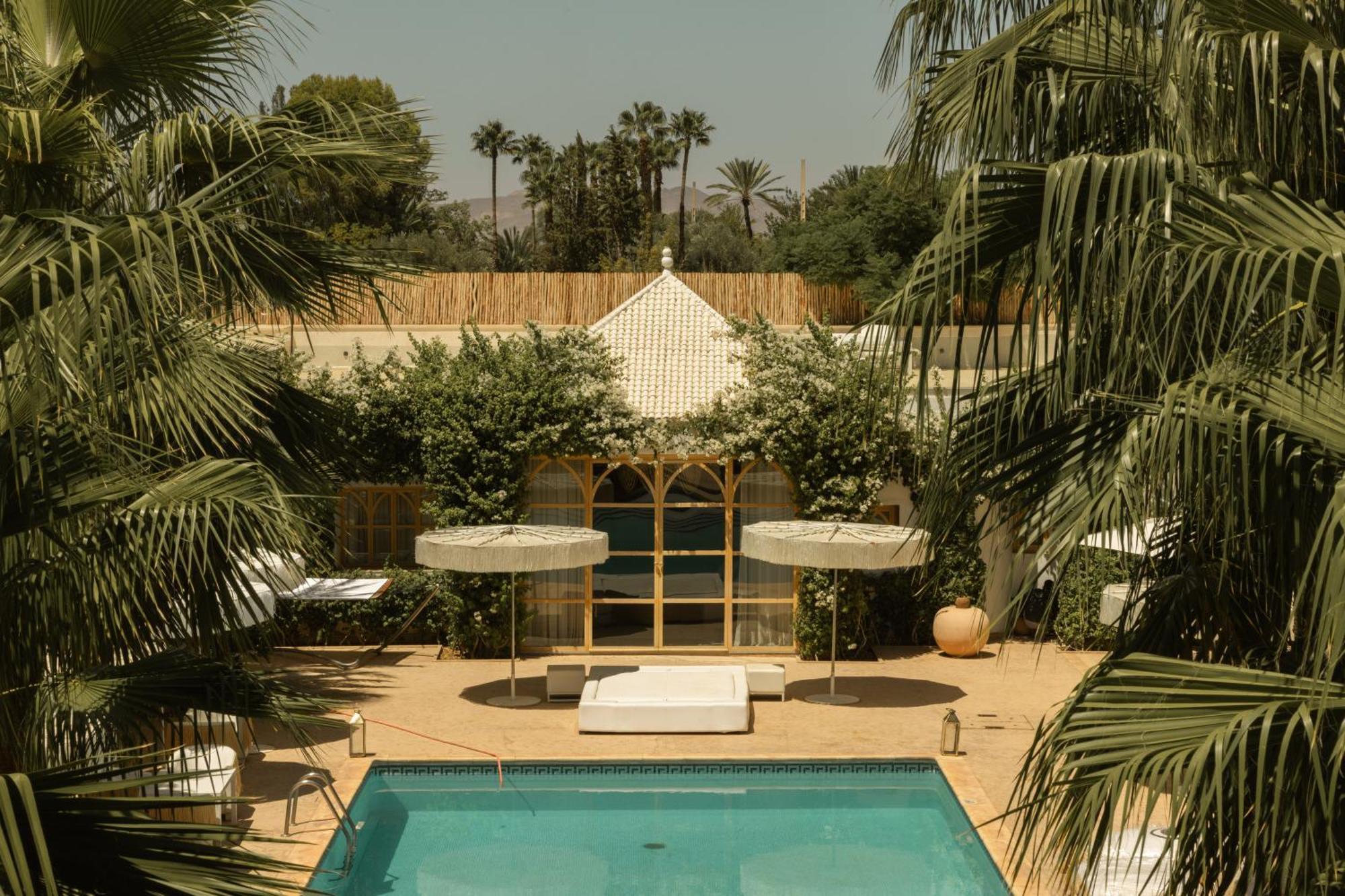 Les Palmiers Boutique Hotel & Spa マラケシュ エクステリア 写真